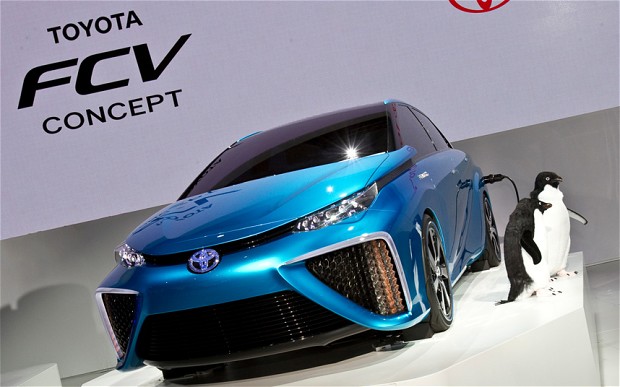 Toyota сконструировала водородный седан для ралли