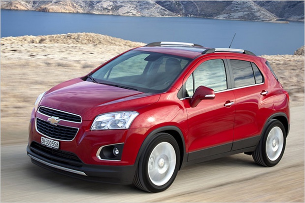 Новенький Chevrolet Tracker ожидает владельцев